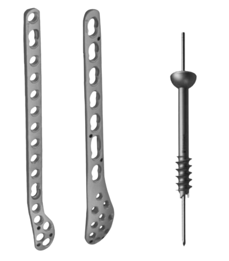 LCP Distal Fibula Plates and 4.0 Cannulated Screws
